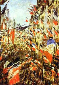 Rue Saint-denis, Festivities Of 30 June, 1878 — Claude Monet, Impressionism