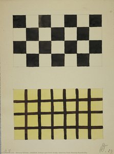 Untitled (colour And Form Study, Exercise From Wassily Kandinsky — Korona Krause, Abstract Expressionism