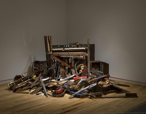 After The Revival (vox Humana Iii: The Strength Of Music Lives After The Instruments Are Destroyed) — Lonnie Holley, Assemblage Sculpture