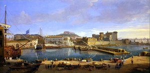 Naples. View Of The Darsena Delle Gallere — Gaspar Van Wittel (caspar Andriaans Van Wittel)