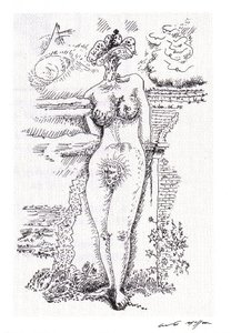 The Fairy Of The Ruins — André Masson