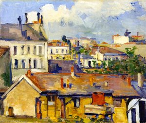 Group Of Houses (also Known As Roofs) — Paul Cézanne