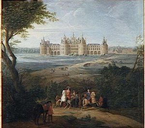 Vue Du Chateau De Chambord Du Cote Du Parc — Martin Pierre Denis (martin Le Jeune)