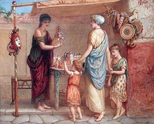 The Toy Seller — Augustus Jules Bouvier
