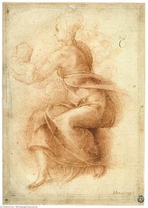 Madonna With Child — Michelangelo Buonarroti, Renaissance