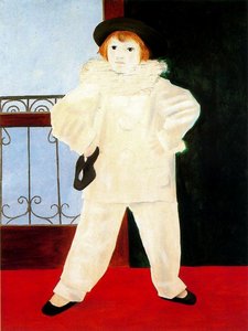 Paul Dressed As Pierrot — Pablo Picasso, Cubism