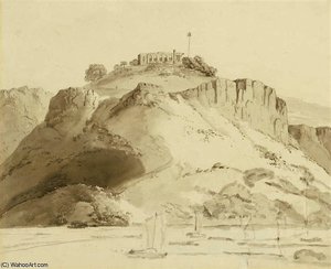 View Of Pir Pahar, Monghyr — Thomas Daniell