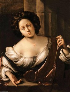 St Christina — Francesco Del Cairo