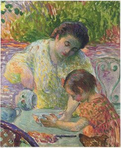 Lunchtime At Lagny — Henri Lebasque
