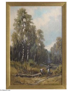 Spring Time In The Woods, Wall Grange — Henry Hadfield Cubley
