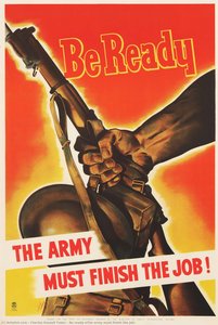 Be Ready\nthe Army Must Finish The Job! — Charles Russell Taber