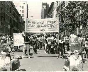 First Christopher Street Liberation Day March, 1970 — Leonard Fink