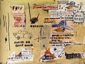 Napoleon Stereotype As Portrayed — Jean Michel Basquiat