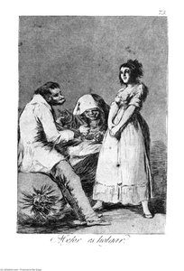 It Is Better To Be Idle — Francisco José De Goya Y Lucientes, Romanticism