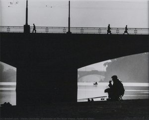 Fisherman On The River Vltava / Rybář Na Vltavě — Václav Chochola
