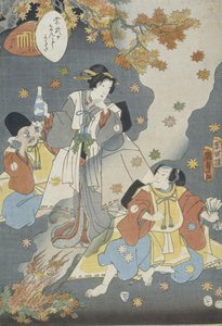 The Bell Cricket (chapter 38) — Utagawa Kunisada Ii