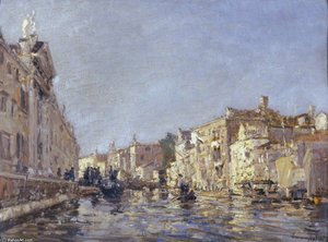 Rio Di San Giovanni E Paolo A Venezia — Emma Ciardi