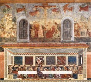 Last Supper And Stories Of Christ's Passion — Andrea Del Castagno
