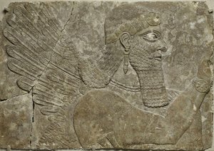 Winged Genius — Northwest Palace Of Ashurnasirpal Ii