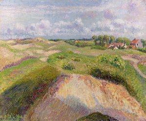 The Dunes At Knocke, Belgium — Camille Pissarro