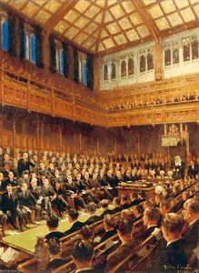 House Of Commons, 1940 — John Worsley, Contemporary Realism