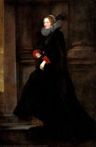 Marchesa Geronima Spinola — Sir Anthony Van Dyck, Baroque