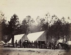 Commissary Department, Head Quarters Army Of The Potomac — Timothy O'sullivan Alexander Gardner