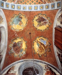 Vaulting Of The Chapel Of St Fina — Domenico Ghirlandaio