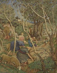 Olive Gatherers — Helen Lavinia Cochrane