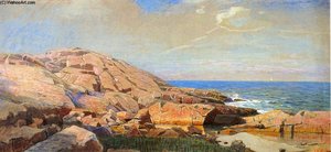 Rocky Coast Of New England — William Stanley Haseltine