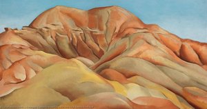 On The Old Santa Fe Road — Georgia O'keeffe