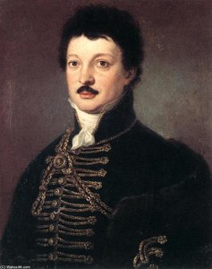 Portrait of Poet Dániel Berzsenyi
