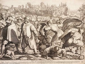 The Brawl Of Bruttobuono — Francesco Villamena