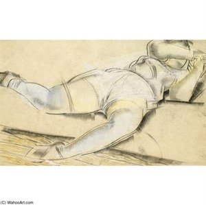 Erotic Drawings — Boris Dmitrievich Grigoriev