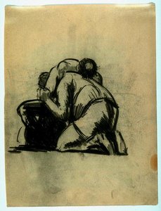 Wrestlers — George Benjamin Luks
