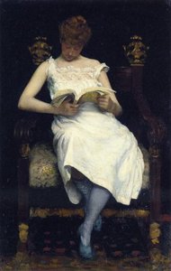 Girl Reading — Edward Emerson Simmons