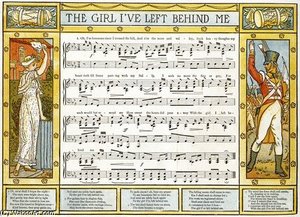 The Girl I've Left Behind Me — Walter Crane