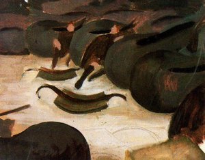 Study For The Resurrection Of Soldiers, Burghclere — Sir Stanley Spencer