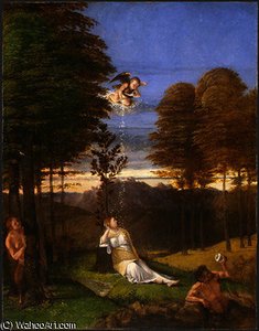 Allegory Of Chastity, C. Ngw — Lorenzo Lotto