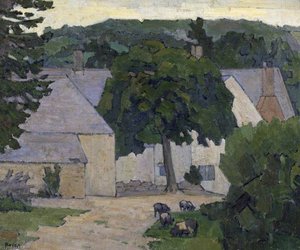 The Chestnut Tree — Robert Polhill Bevan, Impressionism