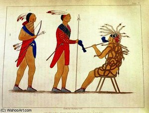 Atotarho, The First Iroouols Ruler — Seth Eastman