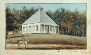 The View Of A Meeting House Near Jacksonboro — Charles Fraser