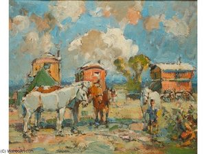 A Gypsy Encampment
