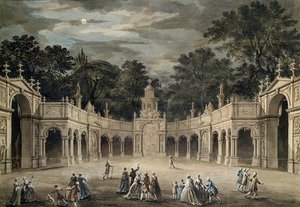 The Illuminations At Buckingham House For King_2 — Robert Adam