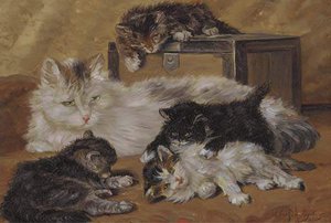 The Happy Family — Charles Van Den Eycken