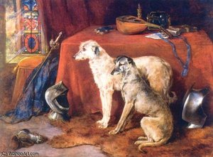 Deerhounds — Heywood Hardy