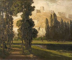 Le Château, Les Andelys, Near Rouen, France — Frederick Milner
