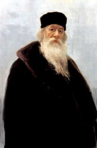 Portrait Of The Art Critic Vladimir Stasov — Ilya Yefimovich Repin