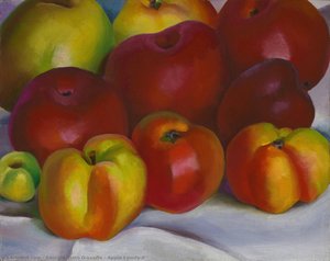 Apple Family-2 — Georgia O'keeffe, Modernism