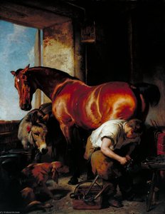 Shoeing — Sir Edwin Henry Landseer